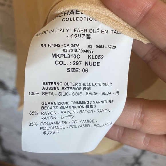 Michael Kors collection 100 perfect silk lace cami - Picture 5 of 5